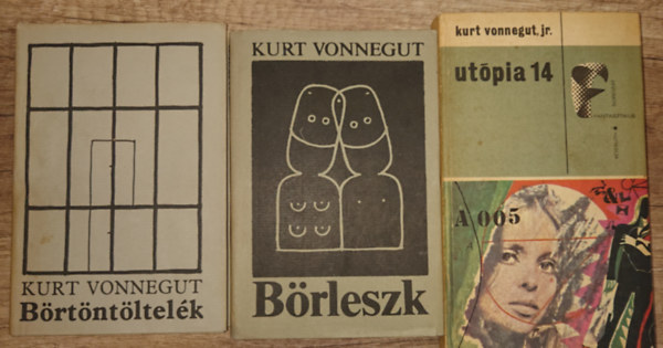 Kurt Vonnegut Jr. Kurt Vonnegut - 3 könyv Kurt Vonneguttóll: Börtöntöltelék, Börleszk, Utópia 14