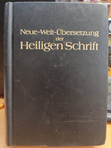 Neue-Welt-�bersetzung der Heiligen Schrift