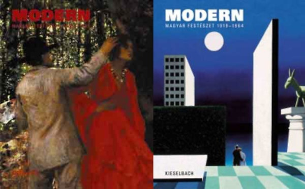 Kieselbach Tam�s  (szerk.) - Modern magyar fest�szet 1892-1919 �s 1919-1964 - (I-II. k�tet)