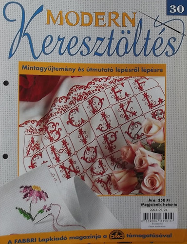 Modern Keresztöltés 30. - Mintagyűjtemény és útmutató lépésről lépésre