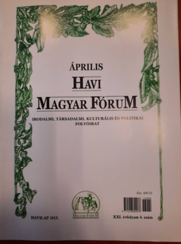 Havi Magyar fórum 2013 Április