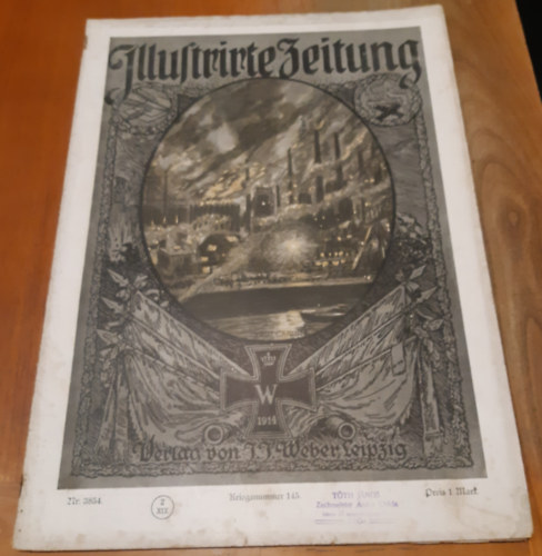 Illustrirte Zeitung : Leipzig, Berlin, Wien, Budapest, New York. Nr. 3854. 148. Band. 10. Mai 1917. Kriegsnummer 145