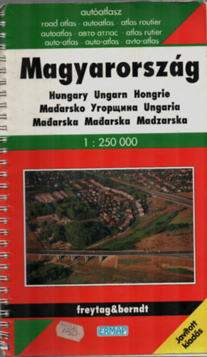 cs Ferenc - Magyarorszg autatlasz 1 : 250 000.