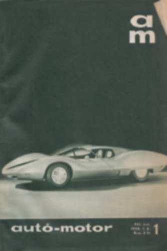B. P�r Ibolya  (szerk.) - Aut�-Motor 1968. XXI. �vfolyam 1-24.. sz�m (egybek�tve)