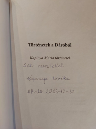 Kapinya Mria - Dr Dombi trtnetek (Kapinya Mria trtnetei)