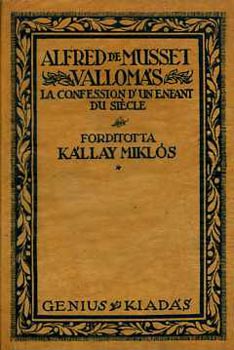 Alfred de Musset - Vallomás