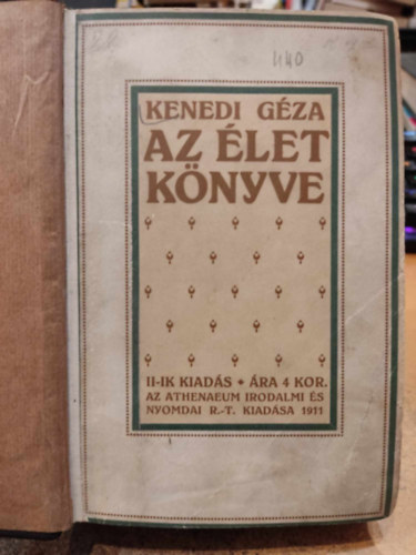Kenedi Gza - Az let knyve