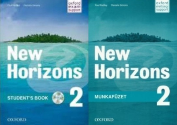 Daniela Simons Paul Radley - New Horizons 2 - Student's Book + Audio CD + Munkafzet (2 ktet)