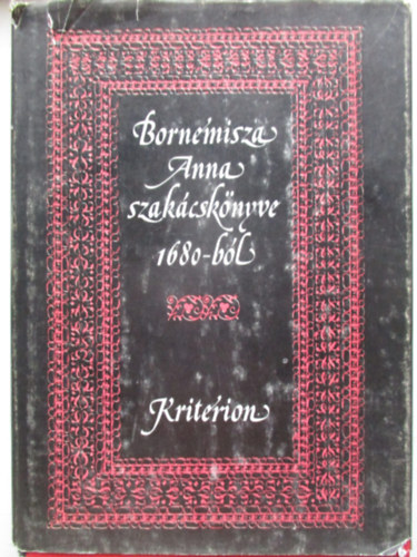Bornemissza Anna - Bornemissza Anna szakcsknyve 1680-bl