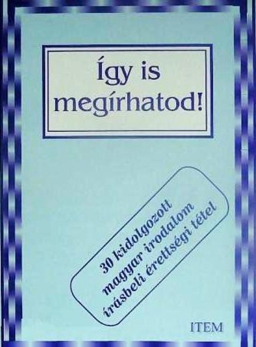 Balogh va-Maczk Edit szerk. - gy is megrhatod!