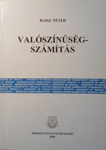 Raisz Péter - Valószínűségszámítás