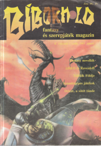 B�borhold fantasy �s szerepj�t�k magazin (1993. janu�r)- II. �vfolyam, 1. sz�m