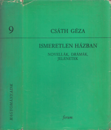 Cs�th G�za - Ismeretlen h�zban I. (Novell�k, dr�m�k, jelenetek)