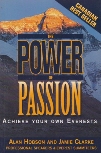 Alan Hobson - Jamie Clarke - The power of passion (Achieve your own Everests)