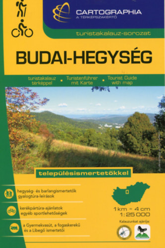 BUDAI-HEGYSG TURISTAKALAUZ 1:25 000 "SC"