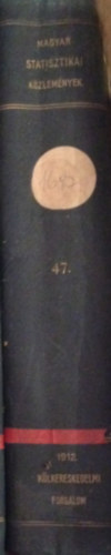 A Magyar Szent Korona orszgainak 1912. vi klkereskedelmi forgalma. Magyar Statisztikai Kzlemnyek 47. ktet