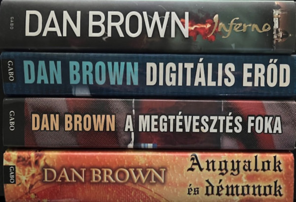 Dan Brown - Dan Brown knyvcsomag (4 ktet )