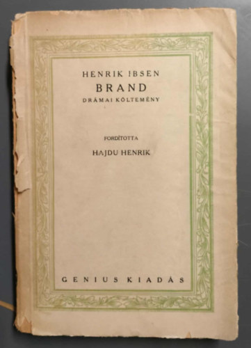 Henrik Ibsen - Brand
