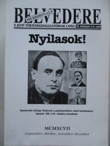 Belvedere IX. vfolyam 3-6.szm  Nyilasok!