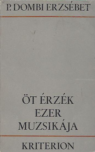 P. Dombi Erzsbet - t rzk ezer muzsikja