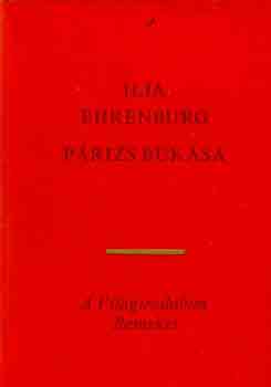 Ilja Ehrenburg - Prizs buksa