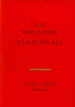 Ilja Ehrenburg - Prizs buksa