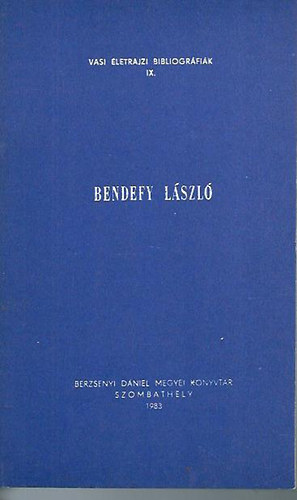Bendefy Lszl - Trtnsz s termszettuds
