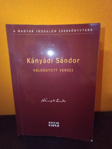Kányádi Sándor - Válogatott versei - Bertha Zoltán válogatásában