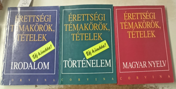 Balzs Gza , Kulcsr Edit Kllay Gzn (szerk.) - 3 db rettsgi tmakrk ttelek: Magyar nyelv +Trtnelem +Irodalom