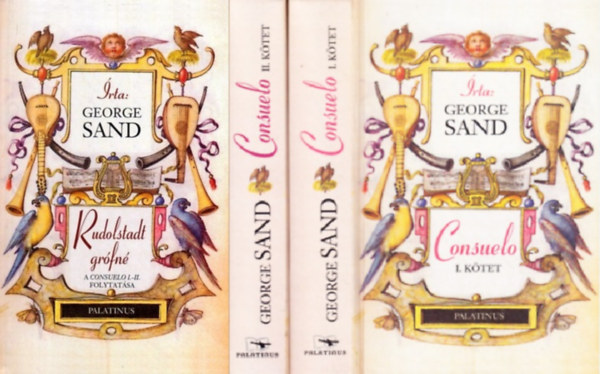 George Sand - Consuelo -Rudolstadt grfn I-III.