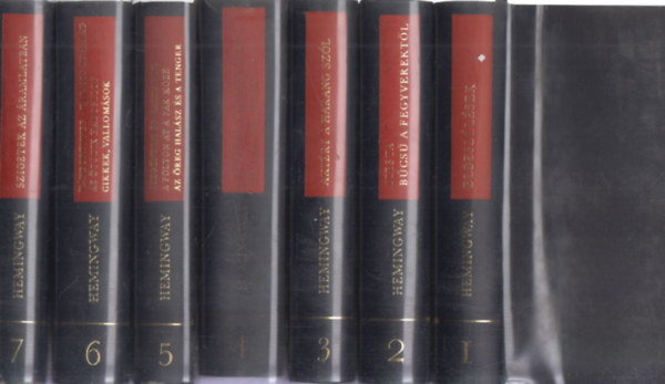 Ernest Hemingway - Ernest Hemingway m�vei I-VII. (Sz�mozott)