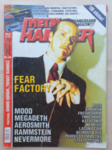 Cselőtei László Lénárd László (szerk.) - Metal Hammer 2001/5. szám (No. 134)