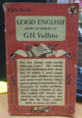 G.H. Vallins - Good english