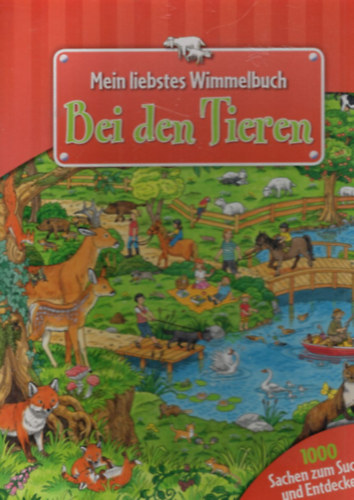 Bei den Tieren - Mein liebstes Wimmelbuch