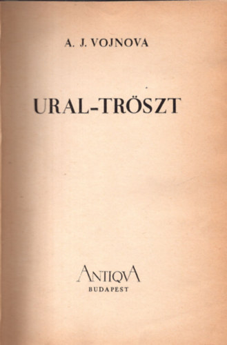 A.J. Volnova - Ural-Trszt