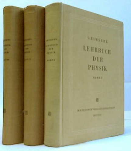 Grimsehl - Lehrbuch der physik