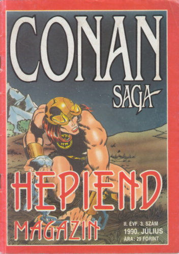 Conan saga- Hepiend magazin 1990. jlius (II. vfolyam, 3. szm)