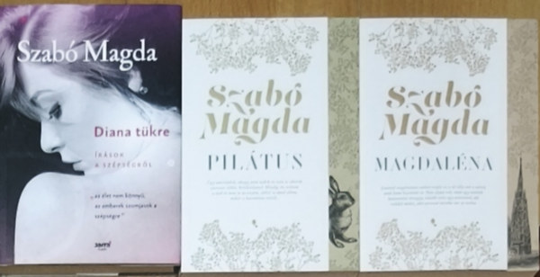 Szab� Magda - 2db Szab� Magda reg�ny + aj�nd�k m� (�sszesen 3db m�) - Pil�tus, Magdal�na + Diana t�kre