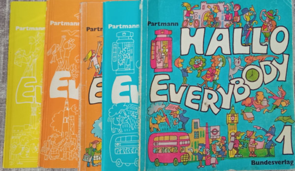 Leo Partmann - Hallo Everybody 1. Coursebook + Companion - 2. Coursebook + Companion - 3A Companion (nmet-angol)