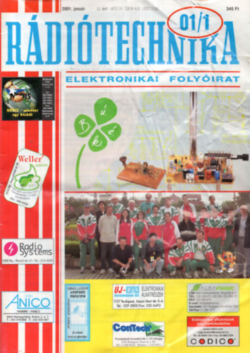 B�kei Ferenc  (F�szerk) - R�di�technika 2001. LI. �vfolyam (teljes, sz�monk�nt)