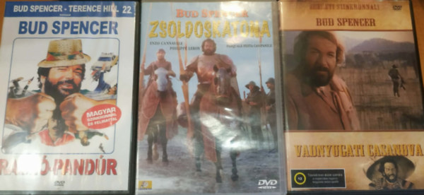 Bud Spencer - 3 db Bud Spencer: Rabl�-pand�r + Zsoldoskatona + Vadnyugati Casanova