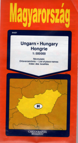 Magyarorszg kzigazgatsi trkpe (1:500000)