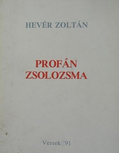 Profán Zsolozsma