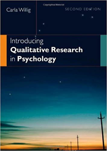 Carla  Willig - Introducing Qualitative Research in Psychology