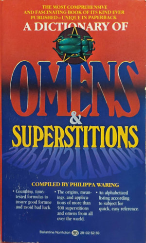 Philippa Waring - A Dictionary of Omens and Superstitions
