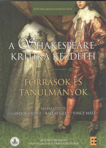 Grdos-Kllay-Vince - A Shakespeare-kritika kezdetei