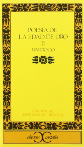 Jose M. Blecua - Poesía de la Edad de Oro