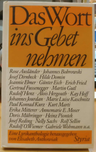 Elisabeth Antkowiak - Das Wort ins Gebet nehmen (Az im�ds�gban a sz�t is belefoglalni)