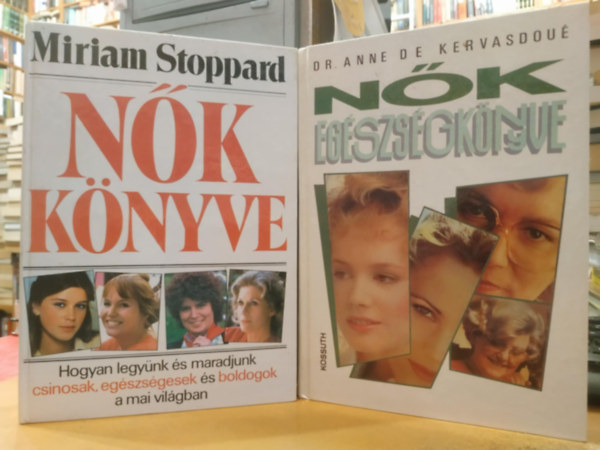 Dr. Anne de Kervasdou Miriam Stoppard - 2 db letmd knyv ( egytt ) 1. Nk egszsgknyve, 2. Nk knyve