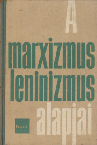 A marxizmus-leninizmus alapjai